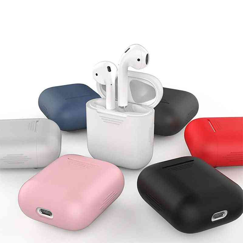 Silicone Storage Boxes For Earphones - Protective And Anti Lost Charging Handsfree Case
