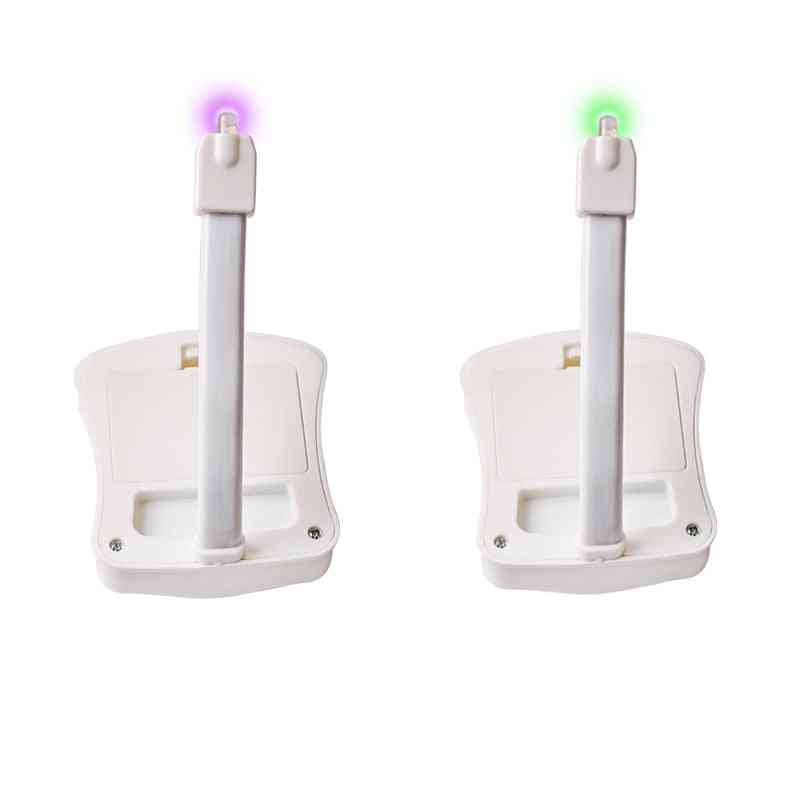 Toilettensitz menschlicher Bewegungssensor automatische LED lichtempfindliche aktivierte Nachtlampe Badzubehör