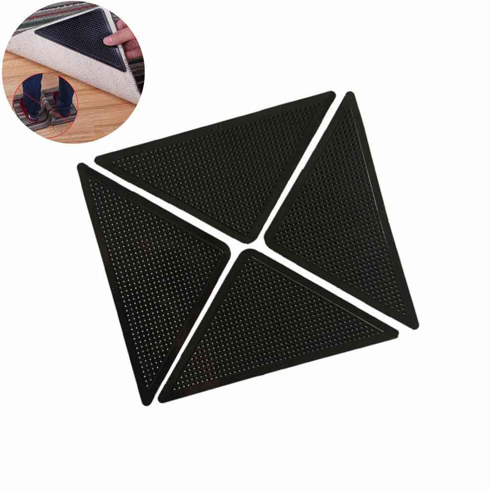 Self-adhesive Anti-slip Floor Rug And Carpet Mat For Home - Tri Sticker Reusable And Washable