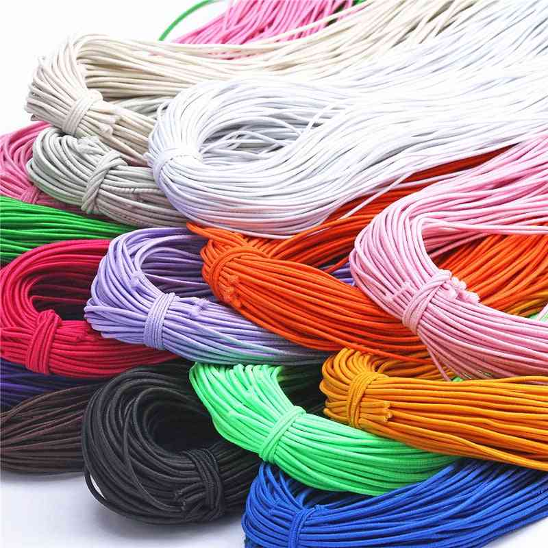 цветно висококачествено въже от еластична лента - еластична линия направи си сам аксесоари за шиене