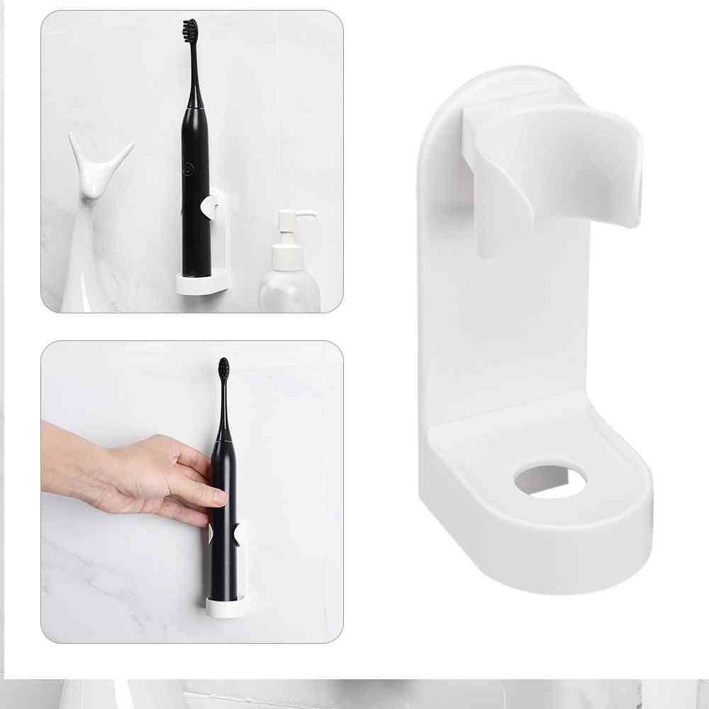 Self-adhesive, Wall Mounted Electric Toothbrush Holder