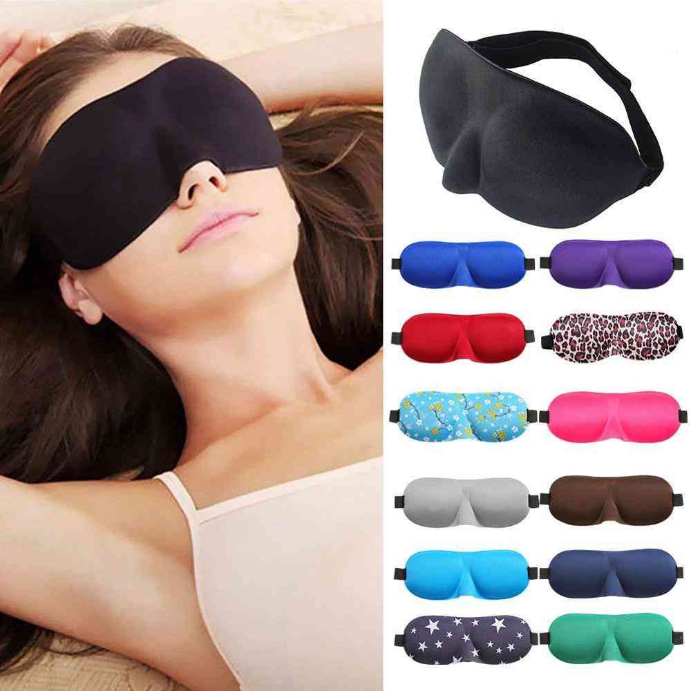 Schlafmaske natürliche schlafende Augenmaske Eyeshade Cover Schatten Augenklappe Frauen Männer weiche tragbare Augenbinde Reise Augenklappe