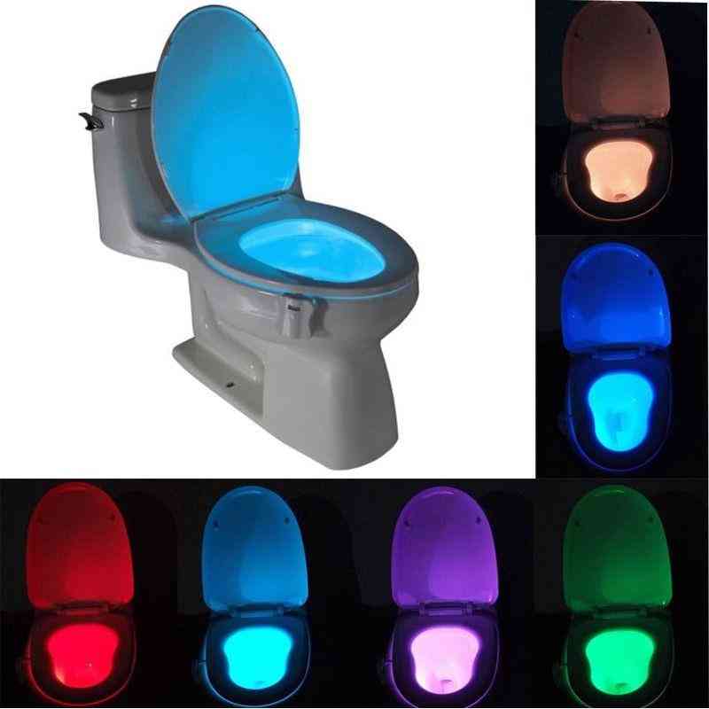 Smart Toilet Seat Led Nightlight-auto-sensing System