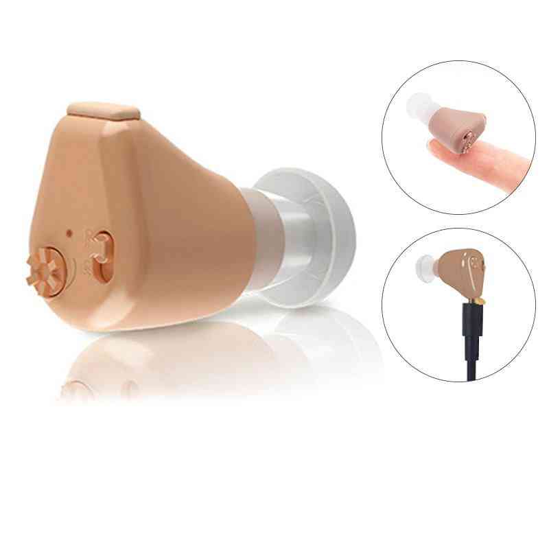 Rechargeable And Mini Invisible Hearing Aid For Deaf/elderly