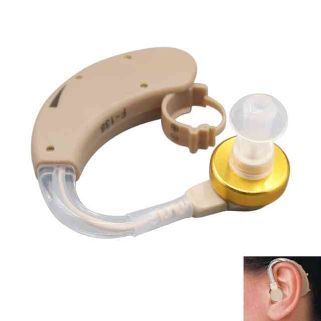Oreille de taille mini, amplificateur de son d'aide - micro aides auditives sans fil, appareil auditif pour personnes âgées pour oreille droite / gauche -