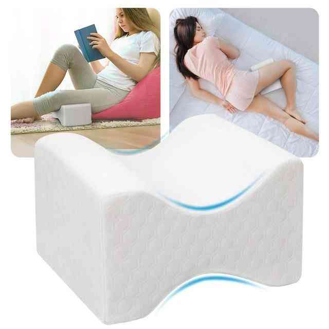 Legacy Leg Pillow For Side Sleepers - Pregnancy Memory Foam Orthopedic Pain Relief Pillow