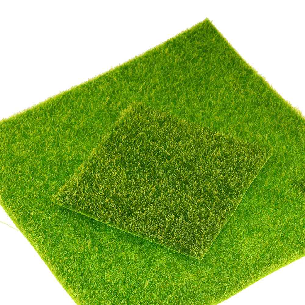 Diy Mini Fairy Garden Simulation Artificial Moss Lawn