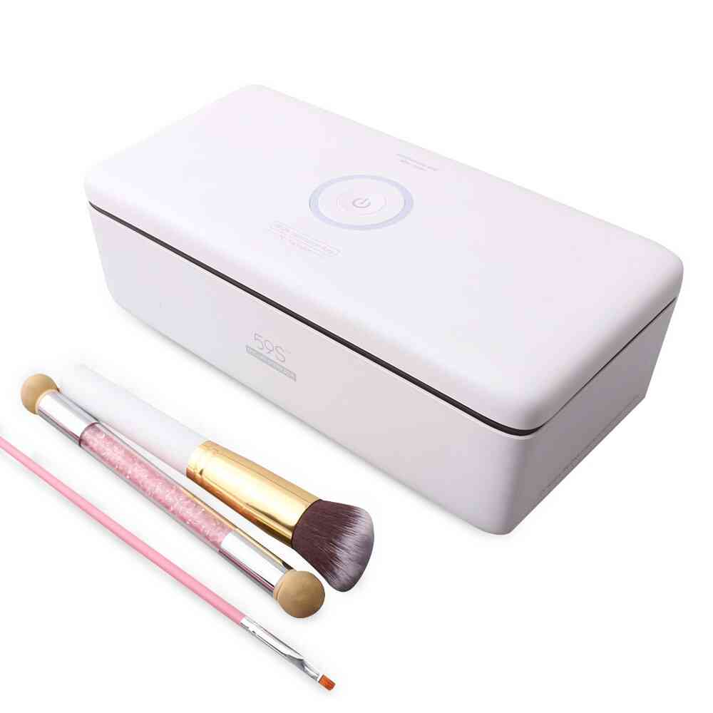 Led Uv Sterilizer Disinfection Nail Art Tool Storage Box - Makeup Manicure Brushes Beauty Salon