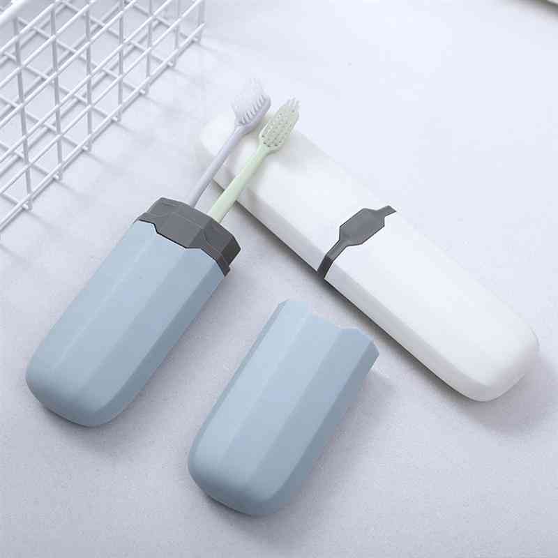 Portable Tooth Brush Holder, Case, Cover For Travel, Trips