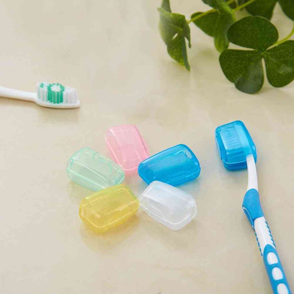 преносим капак за четки за пътуване за пътуване - калъф за четка за измиване и кутии за съхранение на зъби за дома, пътуването