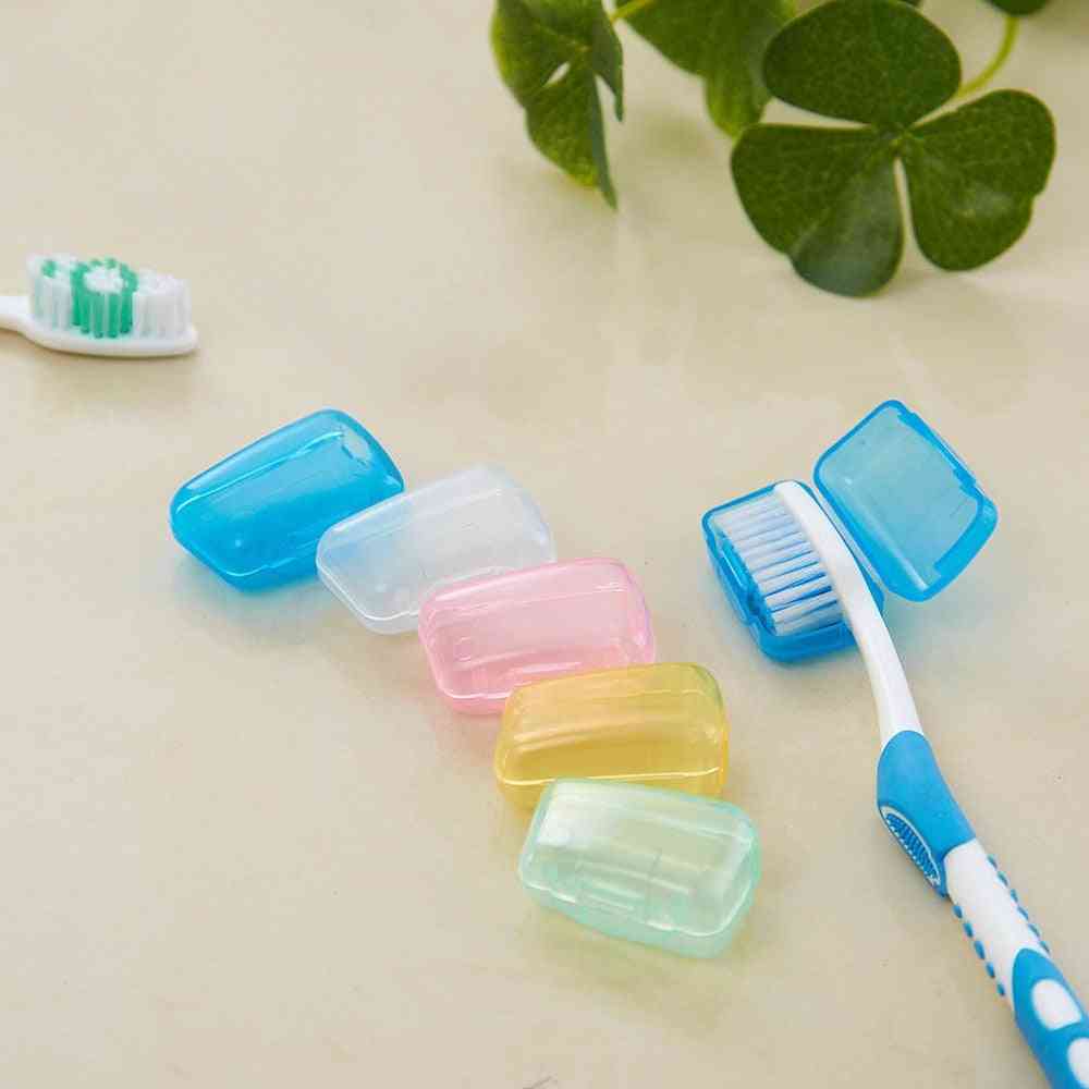 Portable Travel Toothbrush Cover - Wash Brush Case And Tooth Storage Boxes For Home, Travel