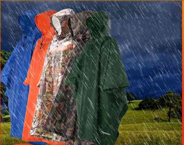 Multi-functional And Lightweight Rain Coat With Hood
