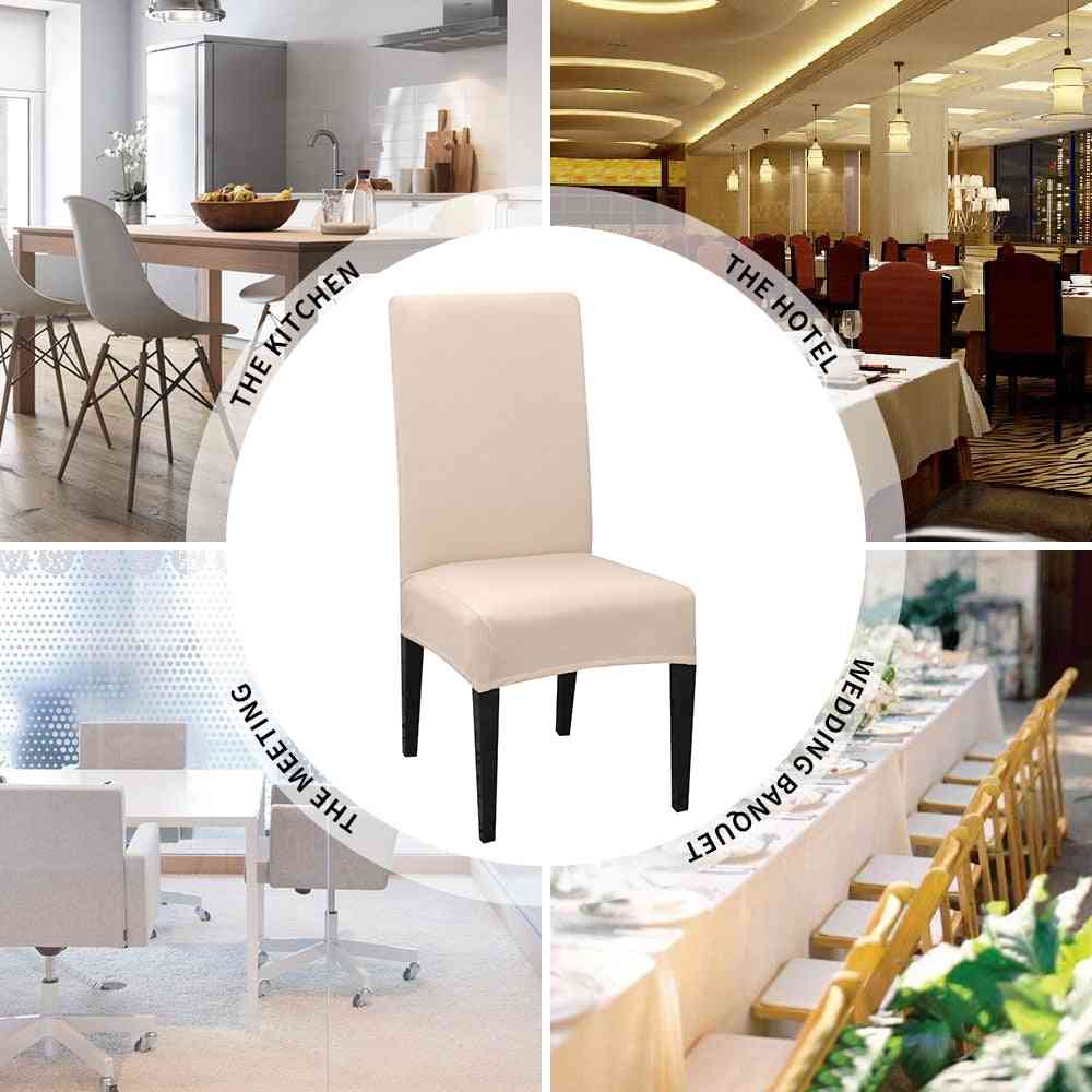 Universal Removable, Dining Chair Protection Covers For Wedding Banquet, Hotel