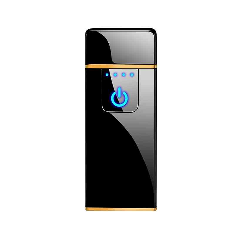 Fingerprint Induction Charging - Windproof Electronic Cigarette Lighter
