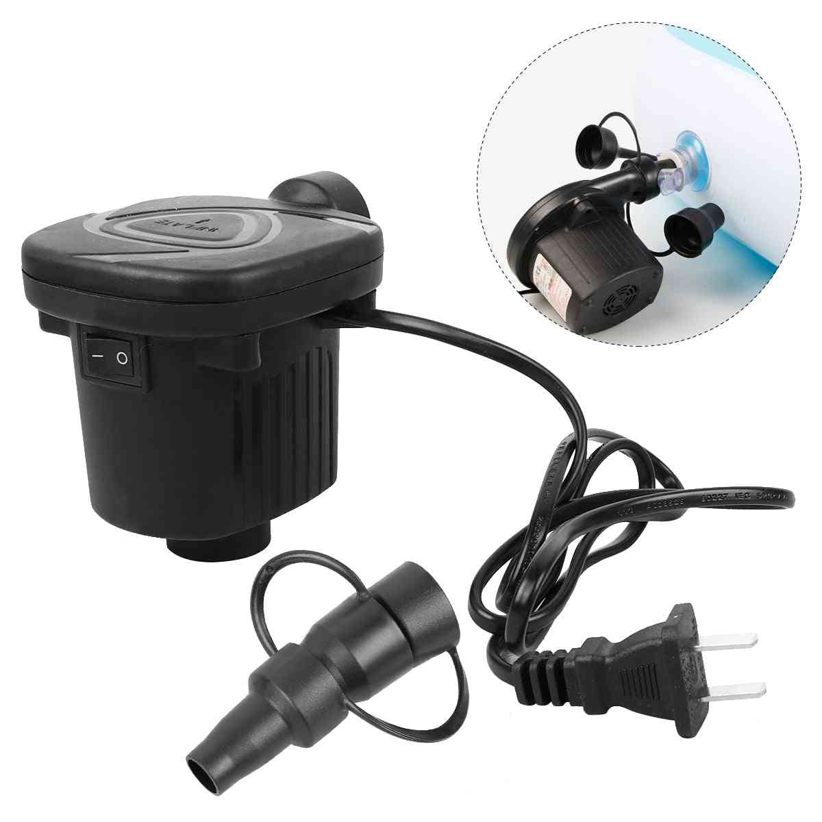 Multifunction Electric Air Pump For Inflatable Boat, Pvc Swimming Pool
