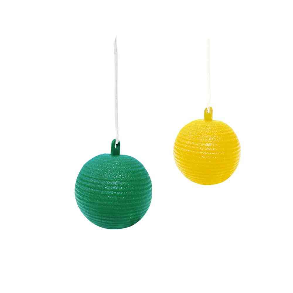 Hanging Fly Trap Ball Fruit Fly Catcher Sticky Trap Fly Outdoor Disposable Wasp Bee Yellow Jacket Yellowjacket