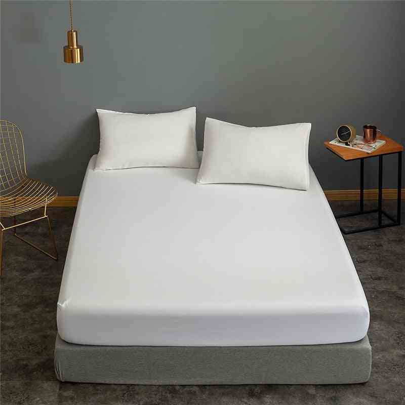 Twin Full Queen Size Fitted Bed Sheet Sets With Elastic Covers
