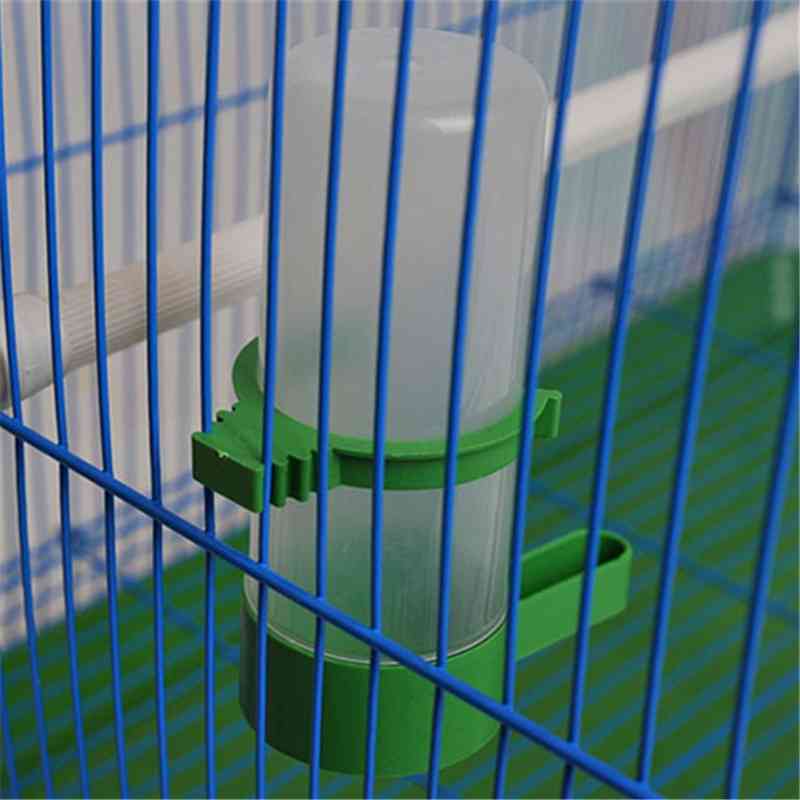 Water Drinker Feeder With Clip For Pet Birds