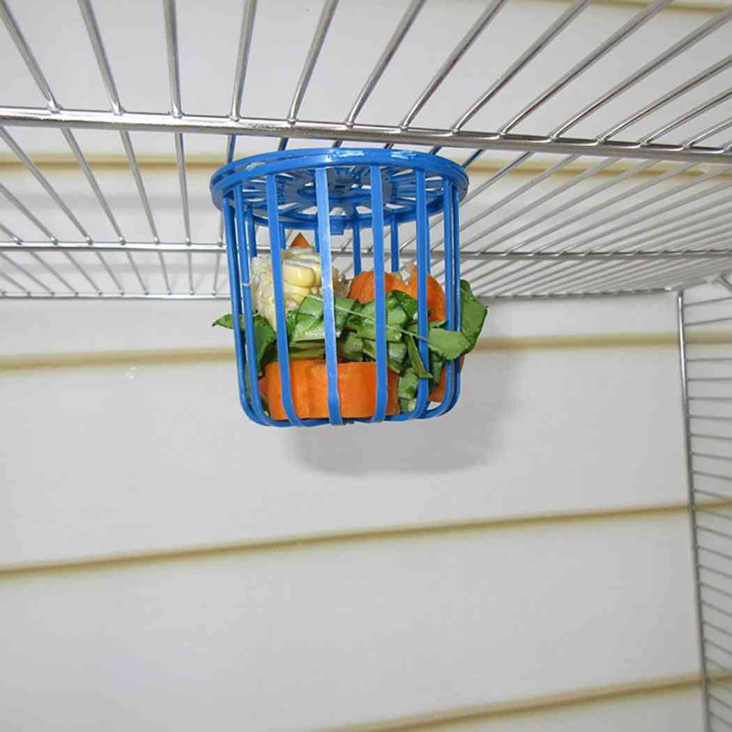 Creative Multi-purpose Cage Hanging Bird Fruit Vegetable Feeder Basket Parrot Feeder Pet Feeding Supplies