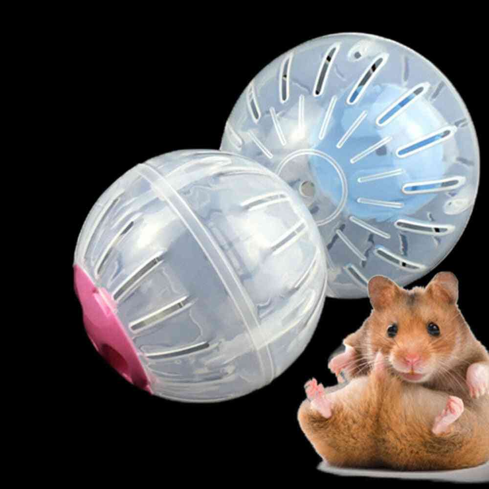 Pet Running Ball Plastic Grounder Jogging Hamster Pet Small Exercise Toy Hamster Accessories