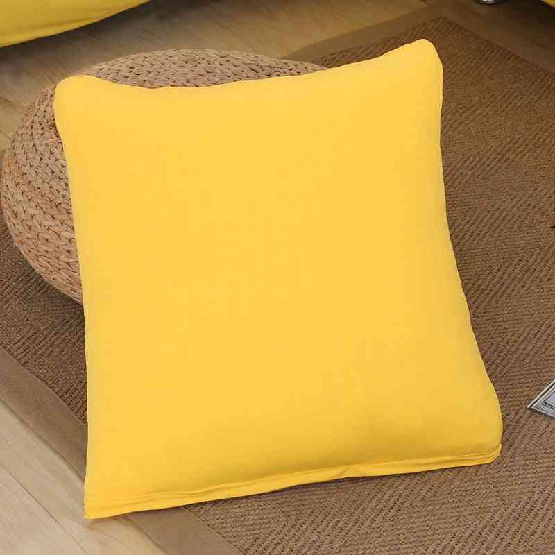 Solid Printing Stretch Elastic Cushio For Sofa, Car, Home