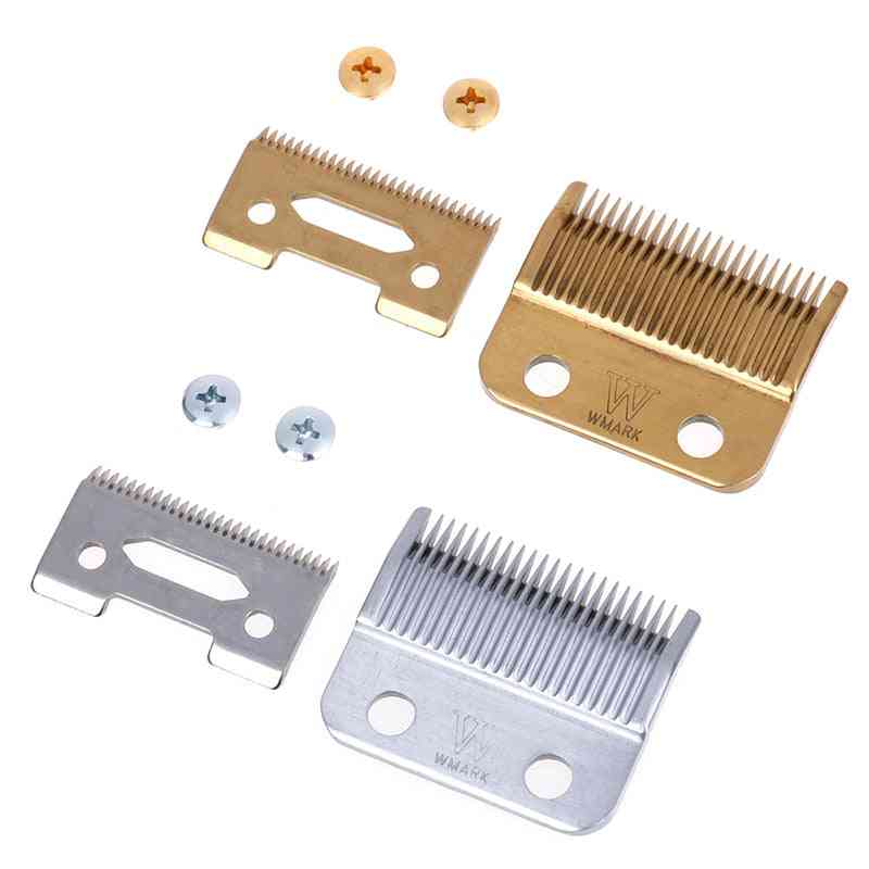 Professional Hair Clipper Blade Carton Steel Accessories Golden For Screws Hair Trimmer