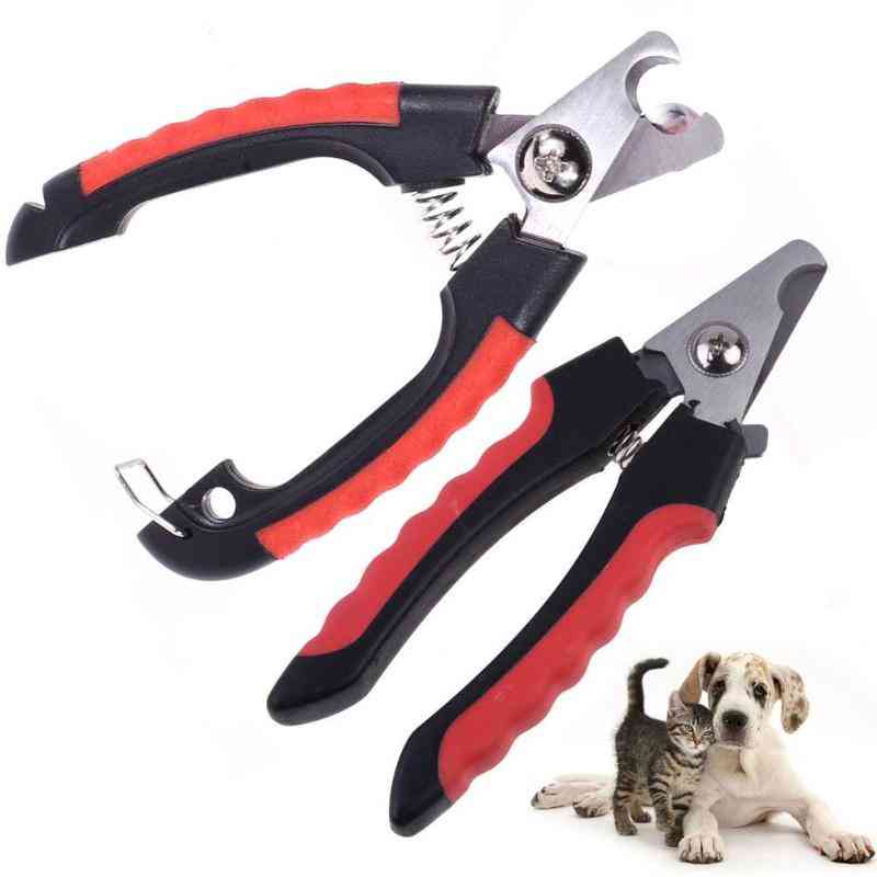 Professional  Stainless Steel Nail Clipper / Cutter For Grooming Pet