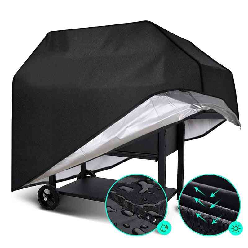 Waterproof Bbq Grill Cover - Anti Dust And Rain Barbeque  For Gas Charcoal