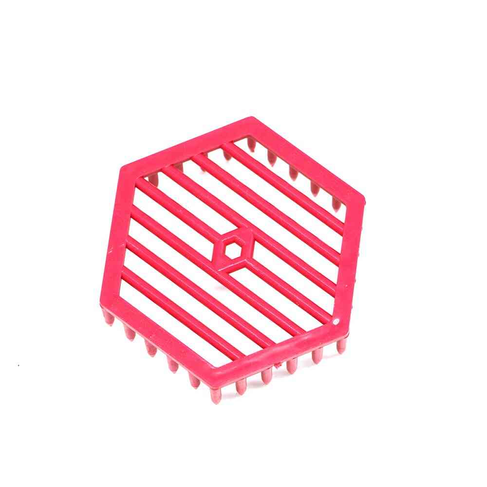 Multi-color Plastic Bee Cages For Beekeeping - Needle Type Hexagon Cell
