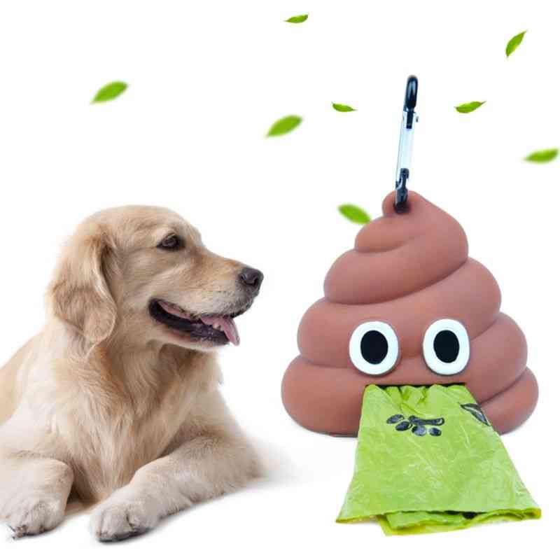 Outdoor Portable Waste Bag Dispenser Carrier - Dog Poop Bag Holder Storage Box