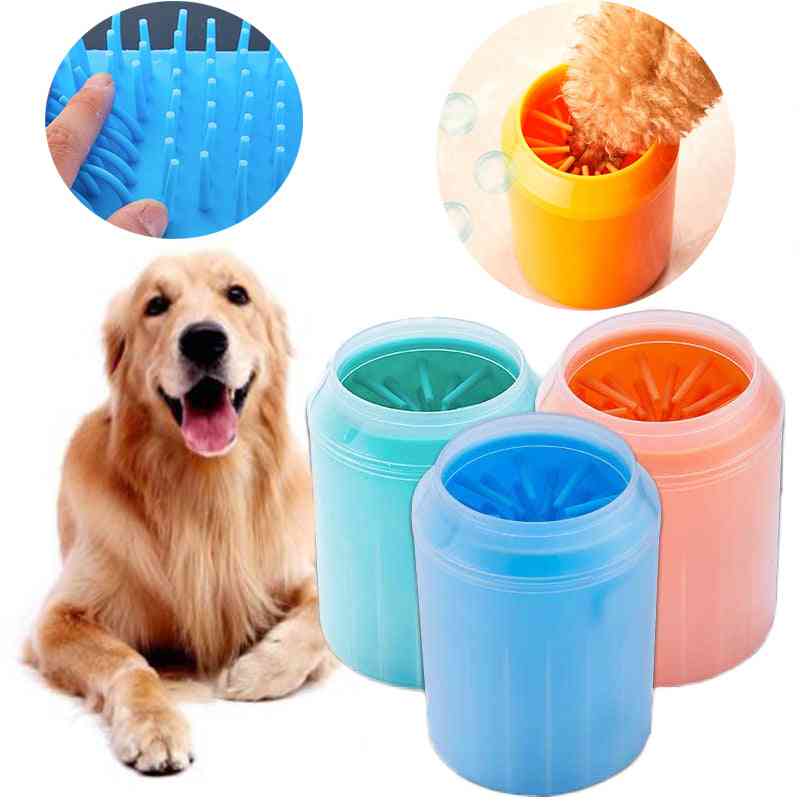 Dogs Paw Cleaner Foot Washer Brushes Super Cups - Pets Foot Mini Cleaning Brush Wash Cup