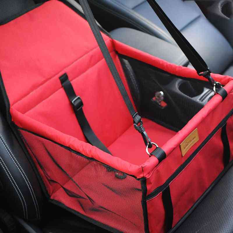 Cestovní dvojitá tlustá síťovaná skládací závěsná taška do auta pro domácí mazlíčky