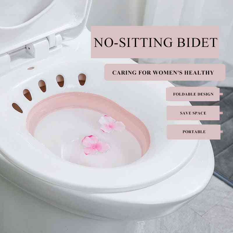 Plegable mujer bidet sauna cadera irrigador perineo baño de remojo embarazada bañera para baño ducha anal baño lavado acné lavabo inodoro