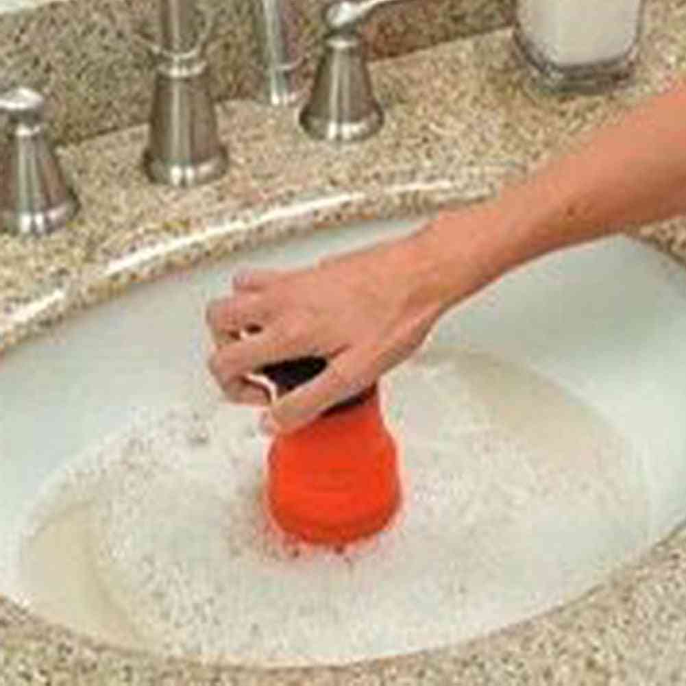 Badkamer riool val pijp baggerschip verstoppen afvoer blaster luchtdruk pomp toilet keuken badkamer wastafel schoon plunjer praktisch
