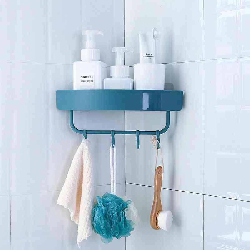 Portable Storage Rack For Bathroom With Draining Design And Space Saving, Separable Boxes