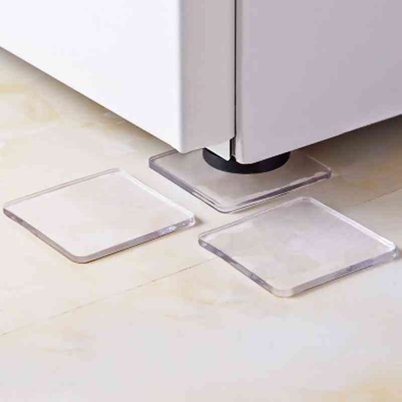 Anti Vibration Silicone Non Slip Pad Mats For Washing Machine, Refrigerator
