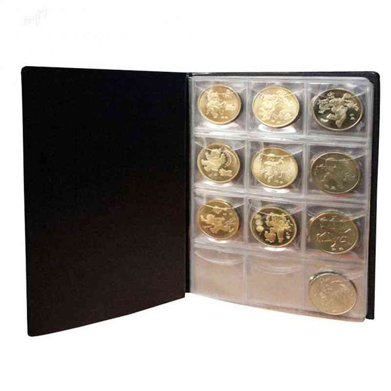 Coins Collection Pvc Album Book Home Decoration 10 Page 120 Pockets
