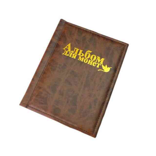 Commemorative Coin Collection Album Holders 250 Pieces Coins Storage Book