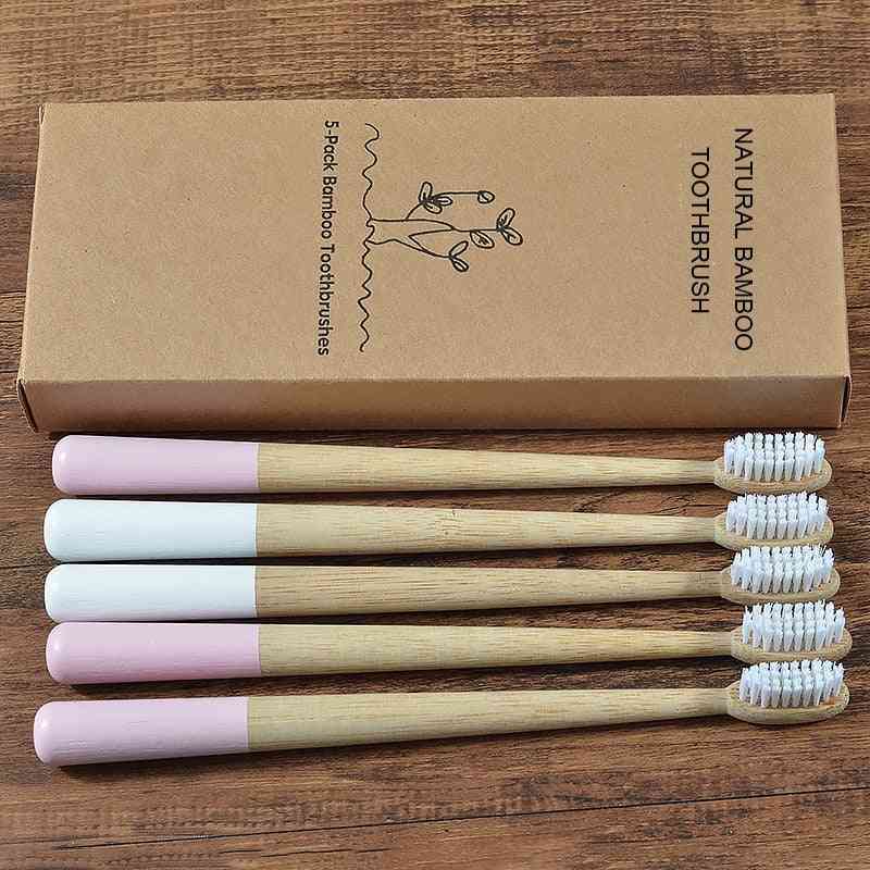Eco-friendly Oral Care Biodegradable Bamboo Toothbrush