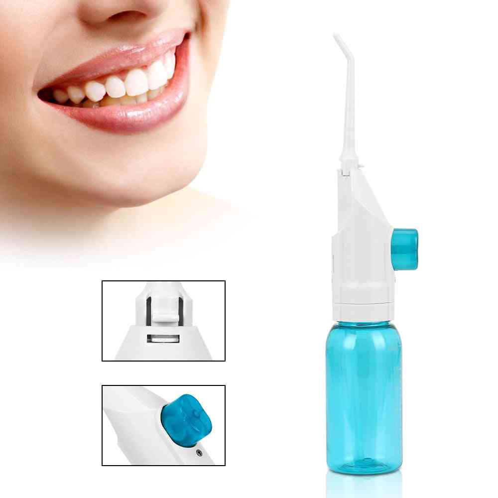 Irigator cu jet de apă dințat dentar împreună cu irigatoare nazale apă gură curată bucală orală curăță dinți nazali
