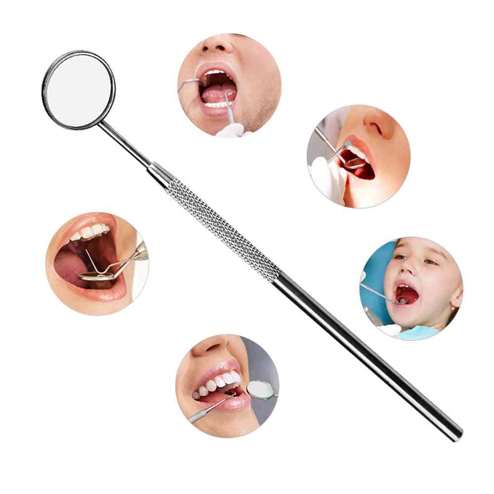 Set di strumenti dentali in acciaio inossidabile per specchietti dentali - kit dentale per specchietti dentali