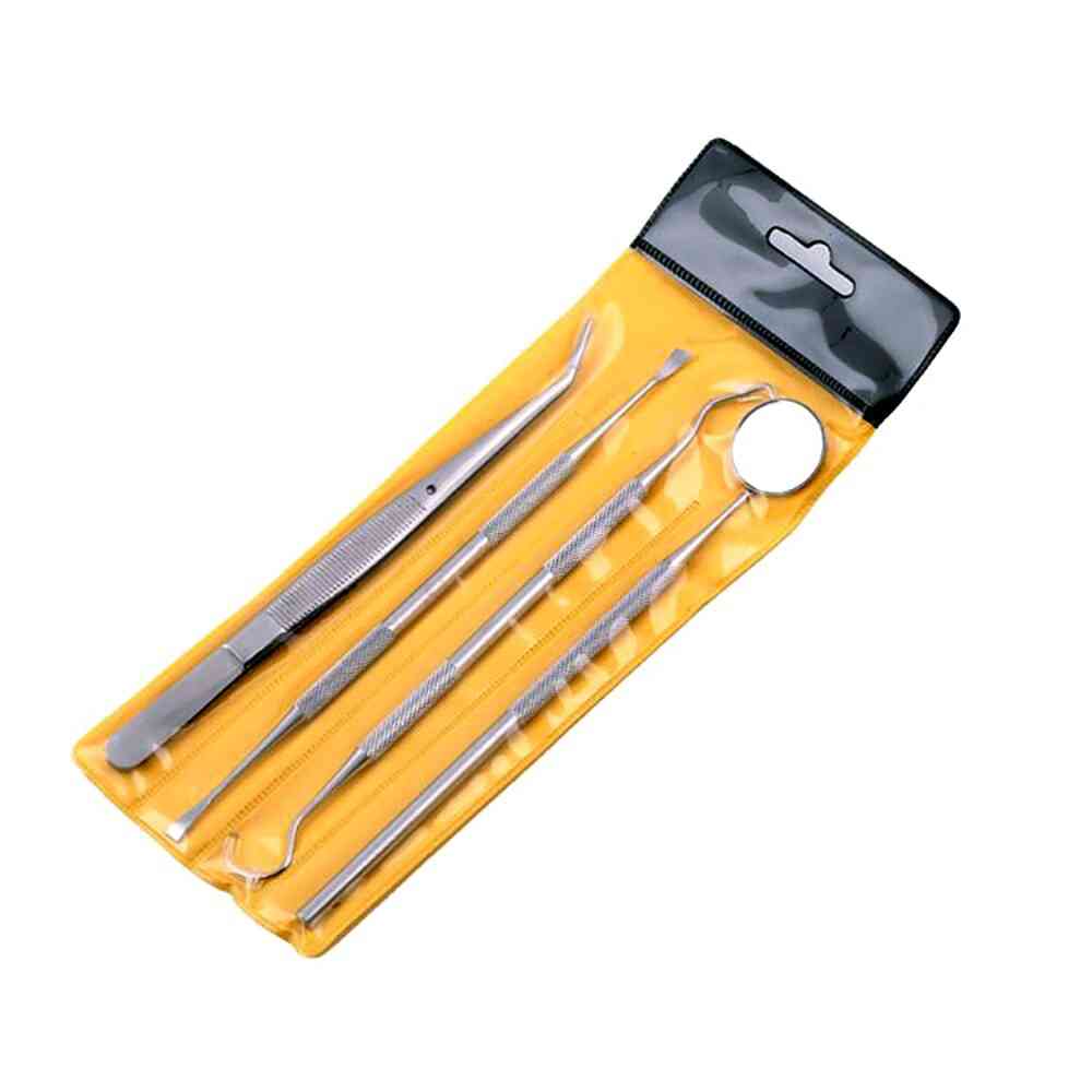 Set di strumenti dentali in acciaio inossidabile per specchietti dentali - kit dentale per specchietti dentali