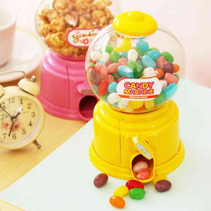 Sweets Candy Machine - Coin Bank Bubble Gumball Dispenser