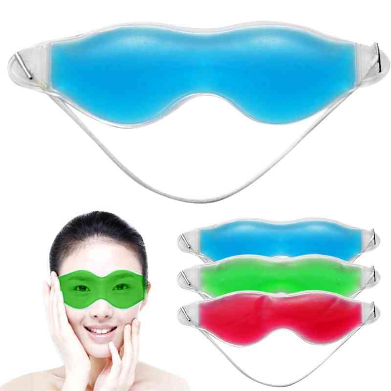 Letné esenciálne očné masky na ľadový gél na spanie