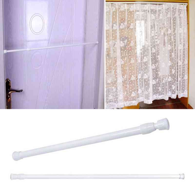 Adjustable Round Shower-wardrobe Curtain Hanging Rods