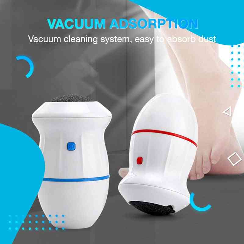 Usb oplaadbare vacuüm adsorptie foot grinder elektrische vacuüm adsorpt foot grinder elektrische foot file vacuüm