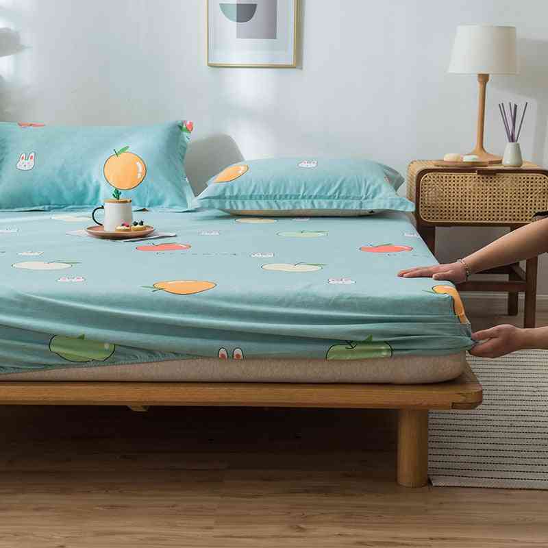 Moderní povlečení na matraci all inclusive, měkký prodyšný bavlněný ochranný povlečení