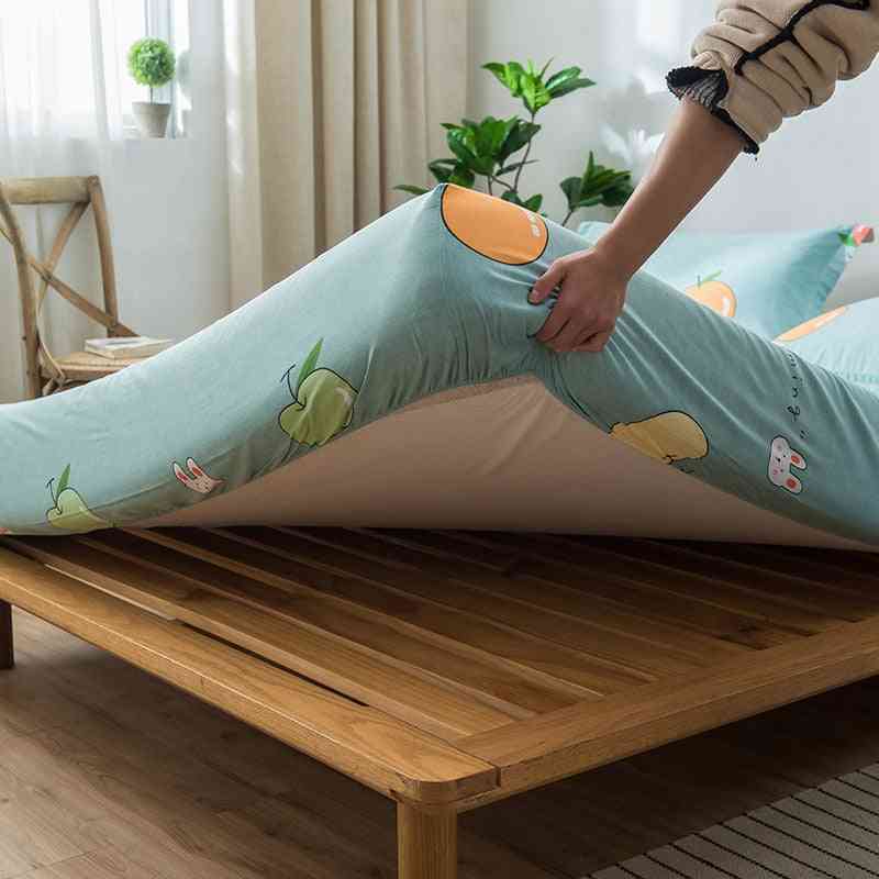 Moderné posteľné obliečky na matrac all inclusive, ochranný obal na posteľnú bielizeň z mäkkej priedušnej bavlny