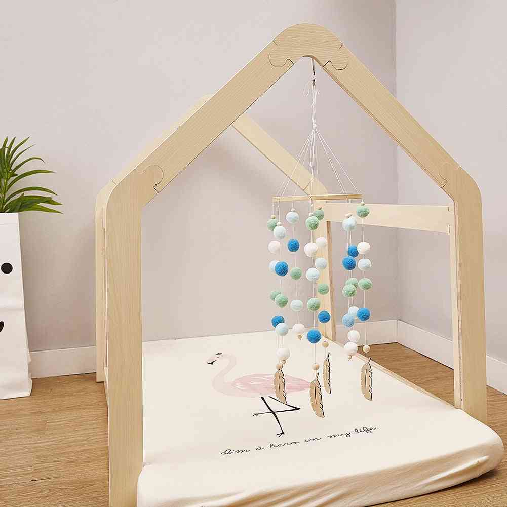 Decoración nórdica Dream Catcher Home Ball Wind Chime - Dormitorio, accesorios de decoración de la habitación de los niños