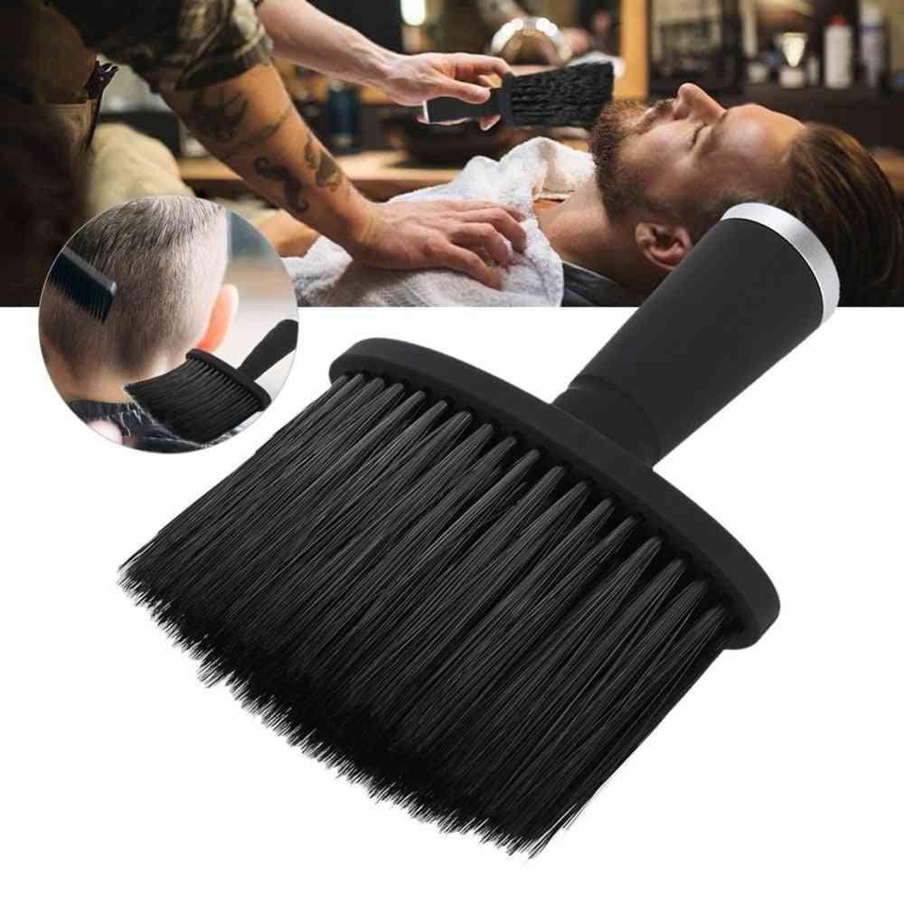 Soft Hair Brush For Neck ,face - Duster Hairdressing, Hair Cutting ,cleaning Brush For Barber Salon